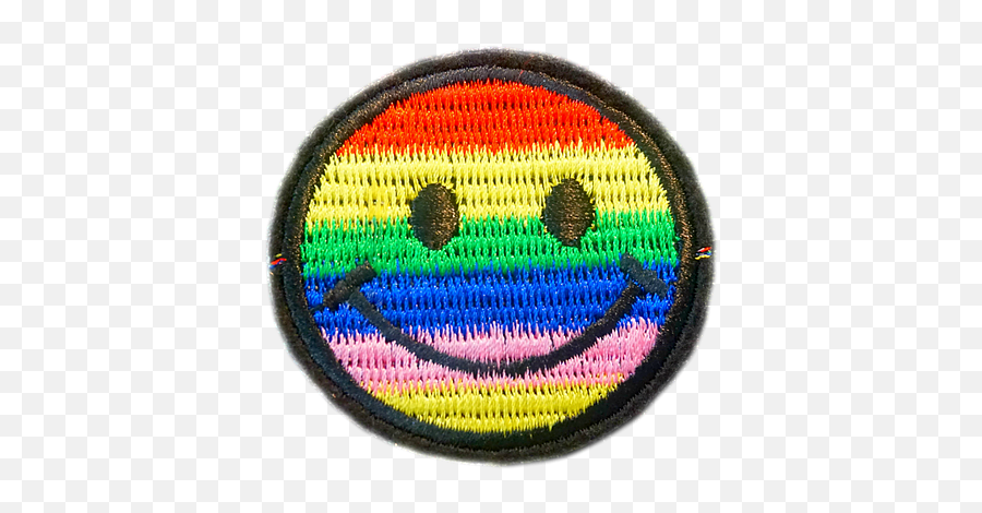 Rainbow Stripes Emoji - Circle Png,Rainbow Emoji Png