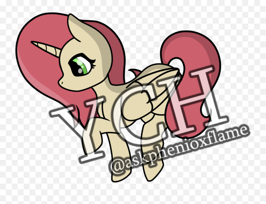 Download Hd Alicorn Commission Example Pegasus Png Safe - Cartoon,Clown Face Png