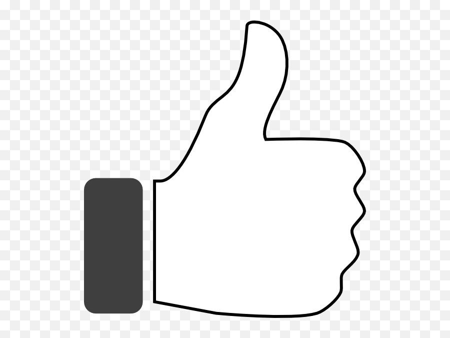 Download White Thumbs Up Png - Transparent Png Png Thumbs Up On Black,Youtube Thumbs Up Png