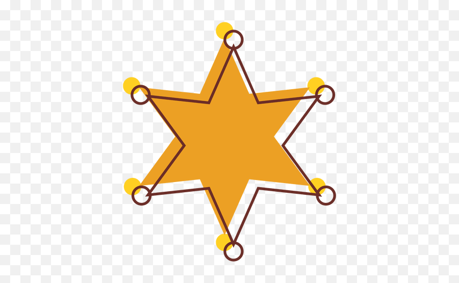 Sheriff Star Cartoon 01 - Transparent Png U0026 Svg Vector File Marcador Estrela Png,Cartoon Star Png