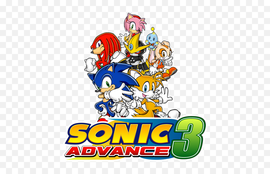 Sonic Advance 3 Logo Png