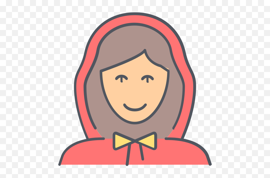 Little Red Riding Hood Png Icon - Little Red Riding Hood Face,Red Hood Png