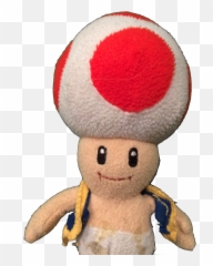 Toad Mario Plush Transparent - Plush Transparent Background Png,Toad Png