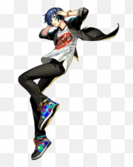Minatou0027s P3d Outifit Megaten - Persona 3 Dancing In Moonlight Protagonist Png,Minato Png