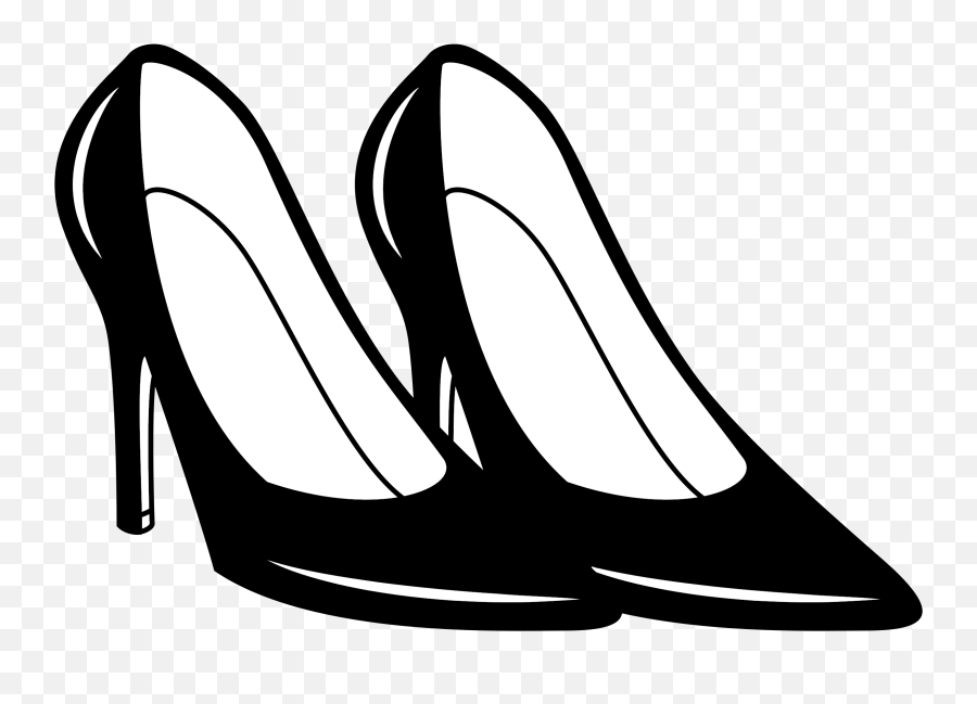 Clipart Shoes High Heel Transparent - High Heel Shoes Clip Art Png,Heels Png