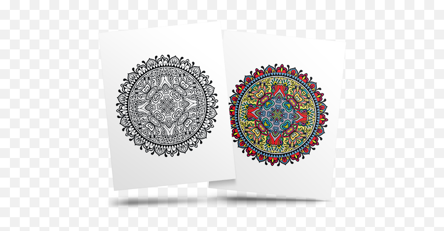 Adult Coloring U2013 Free Mandala Sample 5 Wmc Publishing - Circle Png,Mandala Logo