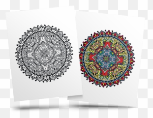 Adult Coloring U2013 Free Mandala Sample 5 Wmc Publishing - Circle Png,Mandala Logo