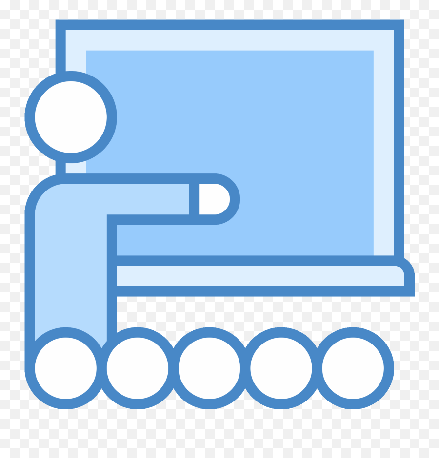 Teacher Icon - Blue Tutorial Icon Png Png Download Portable Network Graphics,Teacher Icon Png