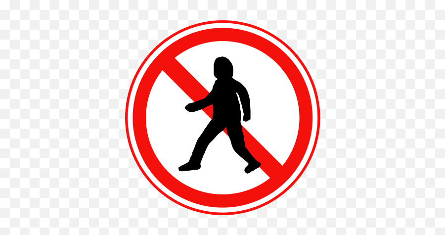 Pedestrian Traffic Signs - Lessons Tes Teach No Entry Without Permission Png,Traffic Sign Png