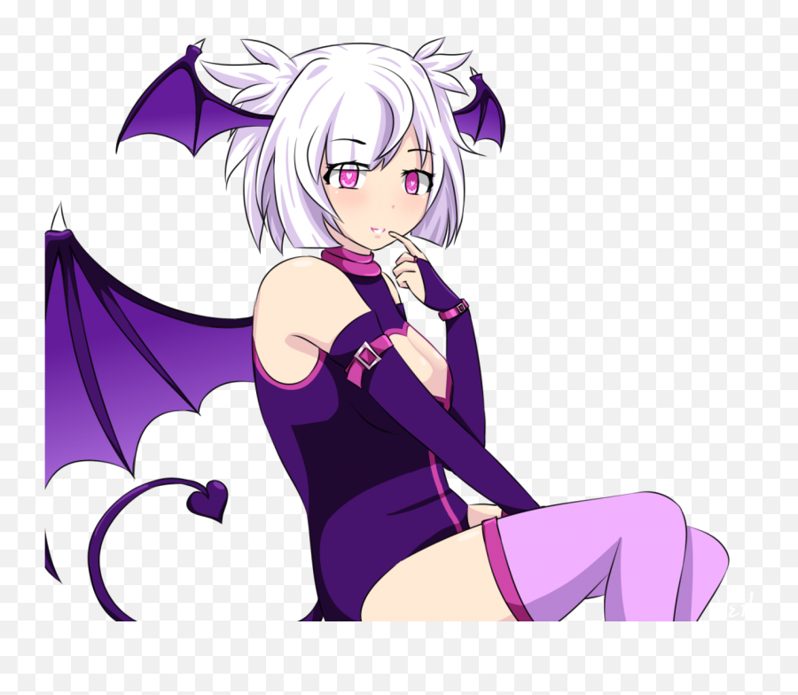 My Part Of An Art Trade - Succubus Lilith Full Size Png Succubus Lilith Gacha World,Succubus Png