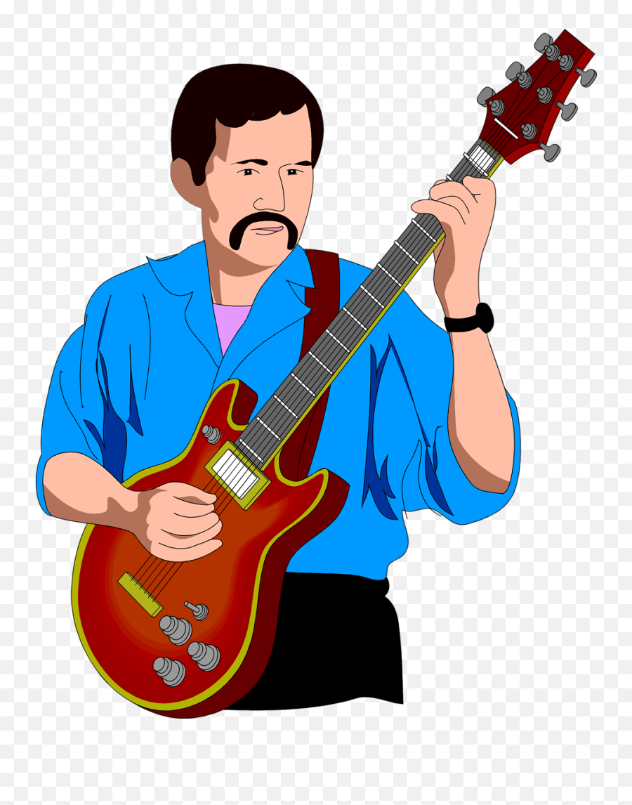 Free - Guitar Man Clipart Png Download Full Size Clipart Free Clipart Playing Guitar,Guitar Clipart Png