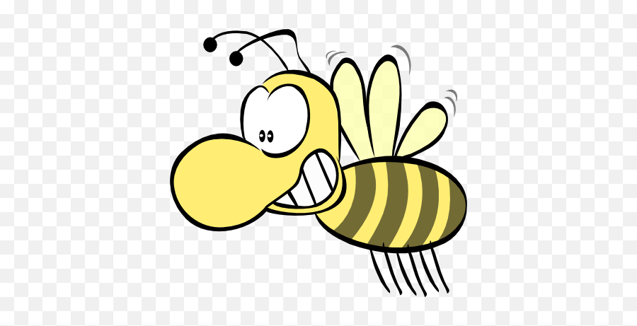 Bees Transparent Quiz Bee Clipart Clip 62709 - Png Images Cartoon Bee,Bee Clipart Png