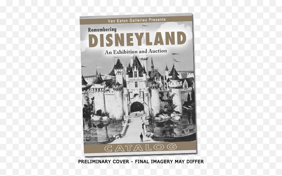 Softcover Remembering Disneyland Auction Catalog - Id Remembering Disneyland Png,Disneyland Castle Png