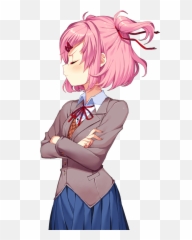 Natsuki Ddlc - Doki Doki Literature Club Lemon Png,Natsuki Png