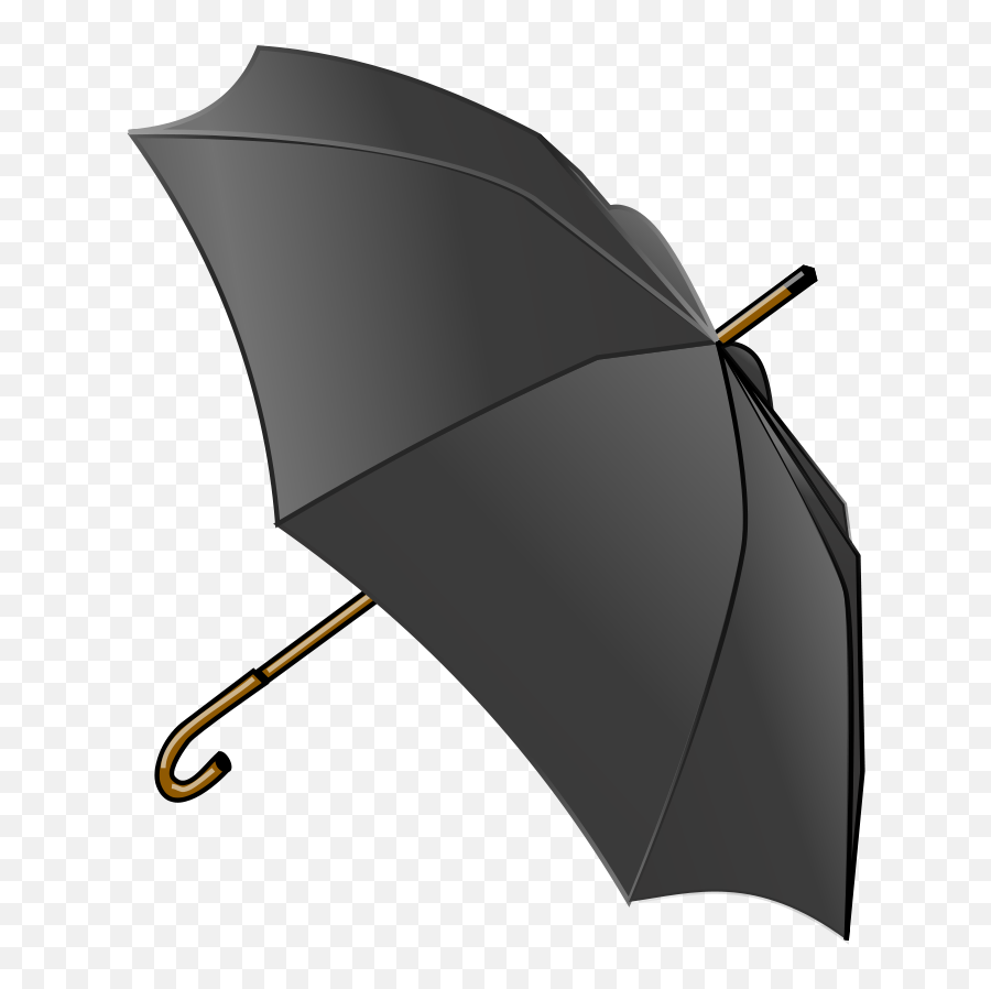 Black Umbrella Png Clip Arts For Web - Open Umbrella Clipart,Umbrella Png
