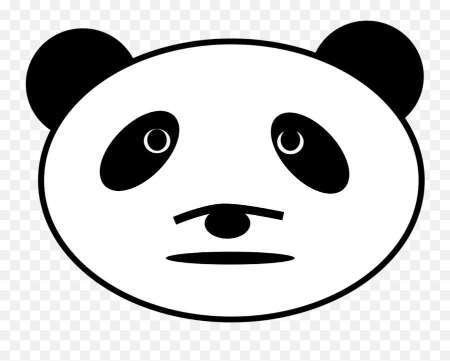 Line Artheadeye Png Clipart - Royalty Free Svg Png Cute Panda Shy Cartoon,Panda Face Png