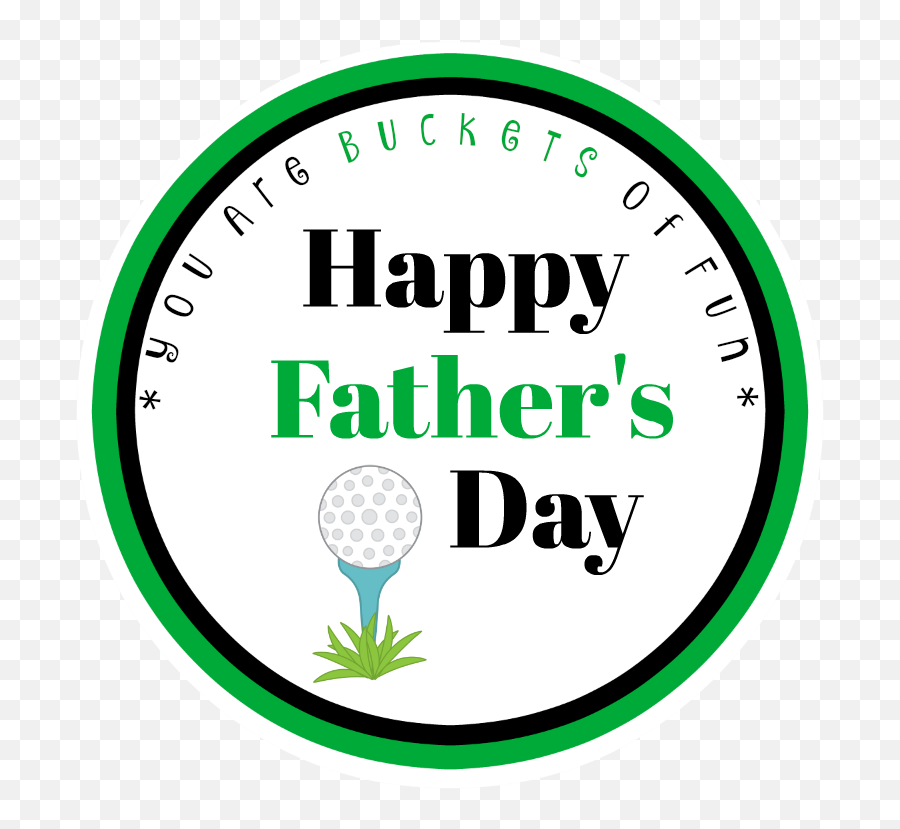 Download Happy Fatheru0027s Day Tag - Circle Png Image With No For Golf,Happy Fathers Day Png