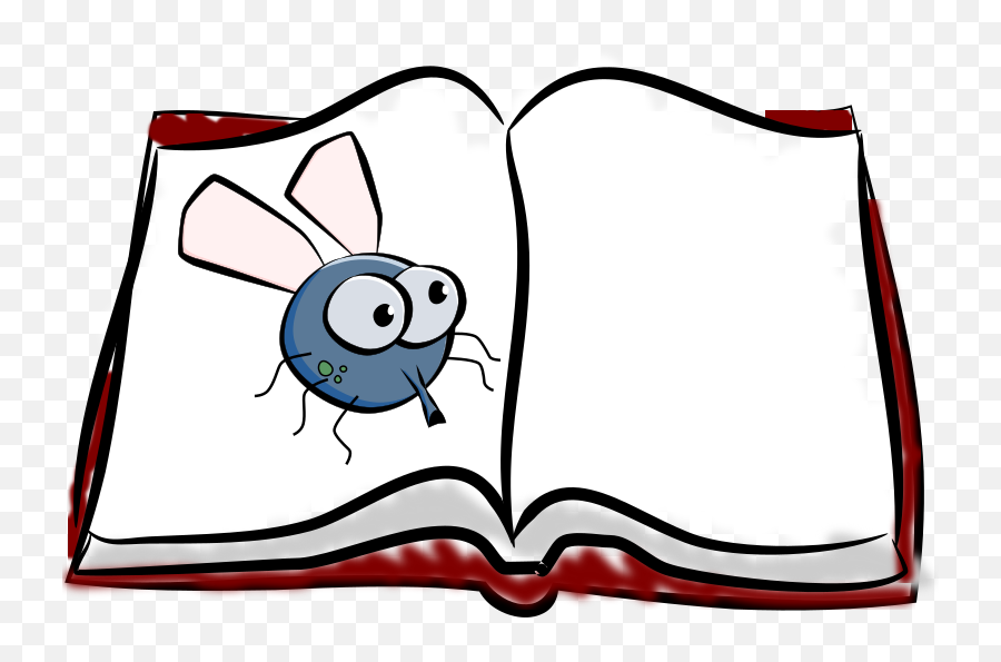 Download Hd Fly - Open Book Clip Art Png Story Book Clipart,Open Book Clipart Png