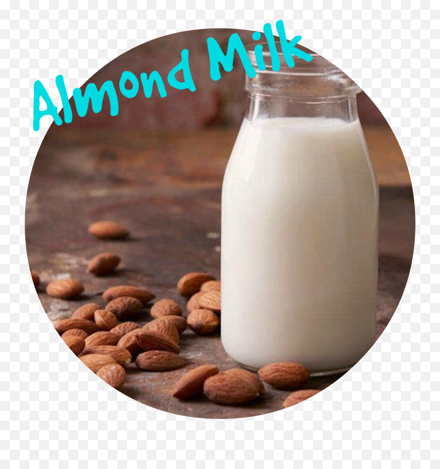 Nut Seed Milk - Vaso De Leche De Almendras Png,Milk Png