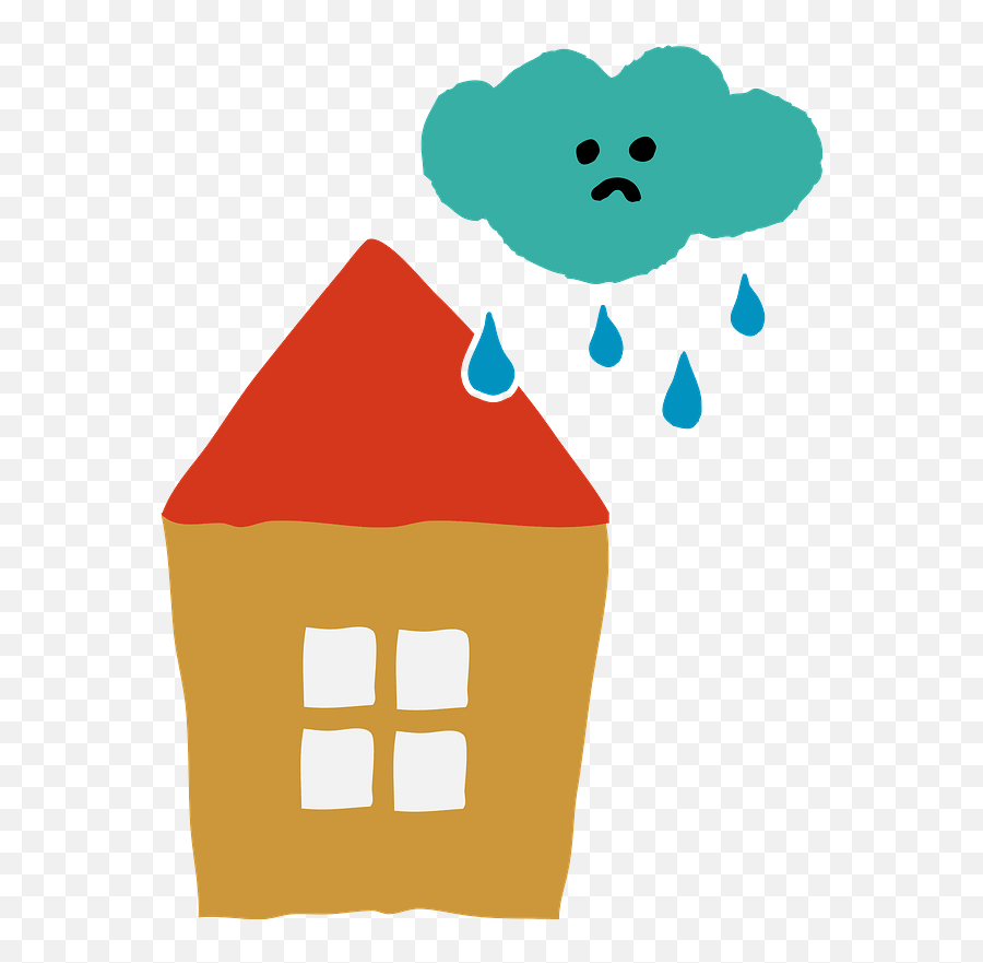 Clouds Raining - Clipart House And Cloud Png,Rain Clipart Png