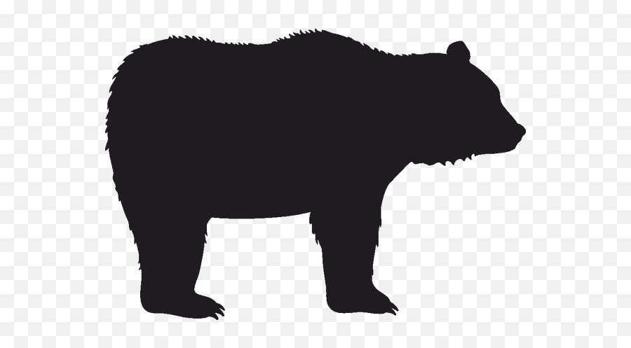 American Black Bear Grizzly Computer Icons Silhouette - Vector Black Bear Silhouette Png,Black Bear Png