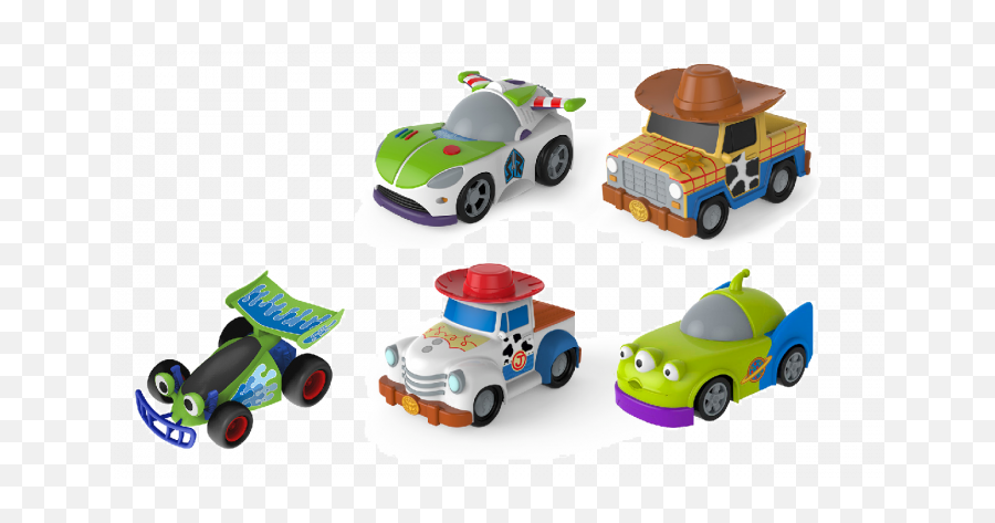 Toy Story 4 Free Wheel 13cm Car Asst - Toy Story As Cars Png,Toy Story Characters Png