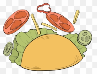 Taco Clipart Free Download Transparent Png Creazilla - Dish,Taco Emoji Png