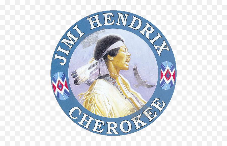1993 Jimi Hendrix - Cherokee Dog U0027nu0027 Roll Dnr001 Artwork Jimi Hendrix Cherokee Png,Jimi Hendrix Logo