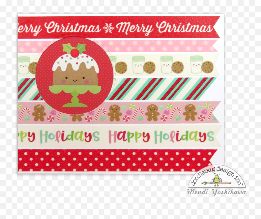 Doodlebug Design Inc Blog Washi Tape Challenge Christmas - For Party Png,Washi Tape Png