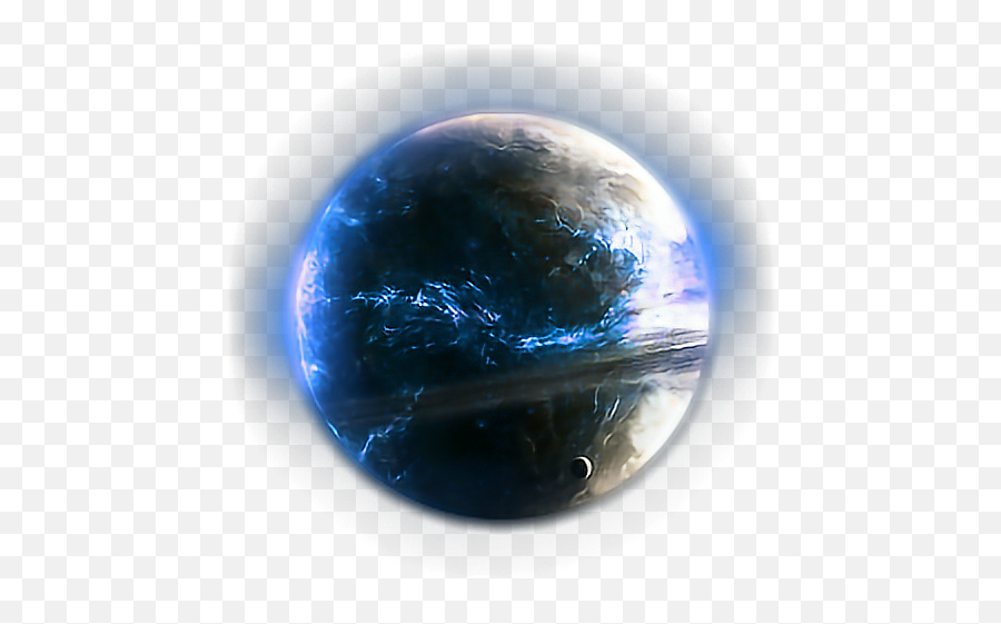 Planet Glow Neon Fantasy Space Effect Effects Png Transparent