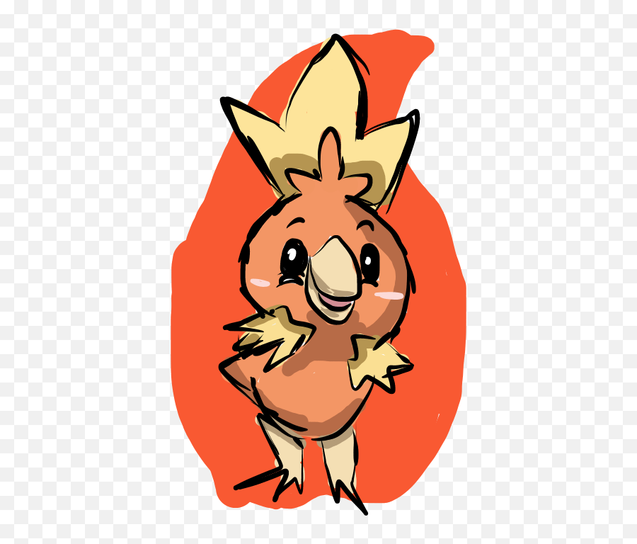 Download Hd Oc Arthappy Chinese New Year Have A Torchic - Happy Png,Torchic Png