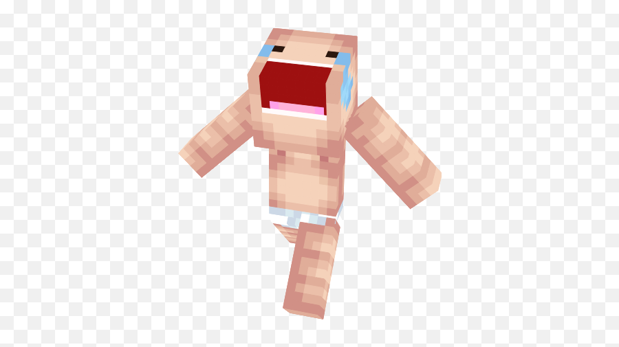 Crying Baby Re - Colored Previewer Not Updated Minecraft Skin Baby Crying Minecraft Skin Png,Baby Crying Png