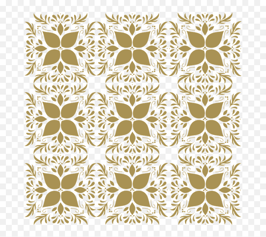 Pattern Gold Floral - Floral Texture Background Png,Transparent Floral Pattern
