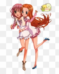 Render Amu Et Yua - Amu And Yua Png,Chara Png