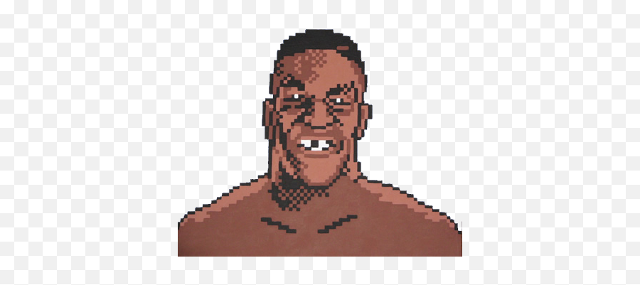 Mike Tyson - 8 Bit Mike Tyson Punch Out Png,Mike Tyson Png