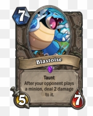 Day 3 Of Pokemon X Hearthstone - Darkspear Berserker Png,Blastoise Icon