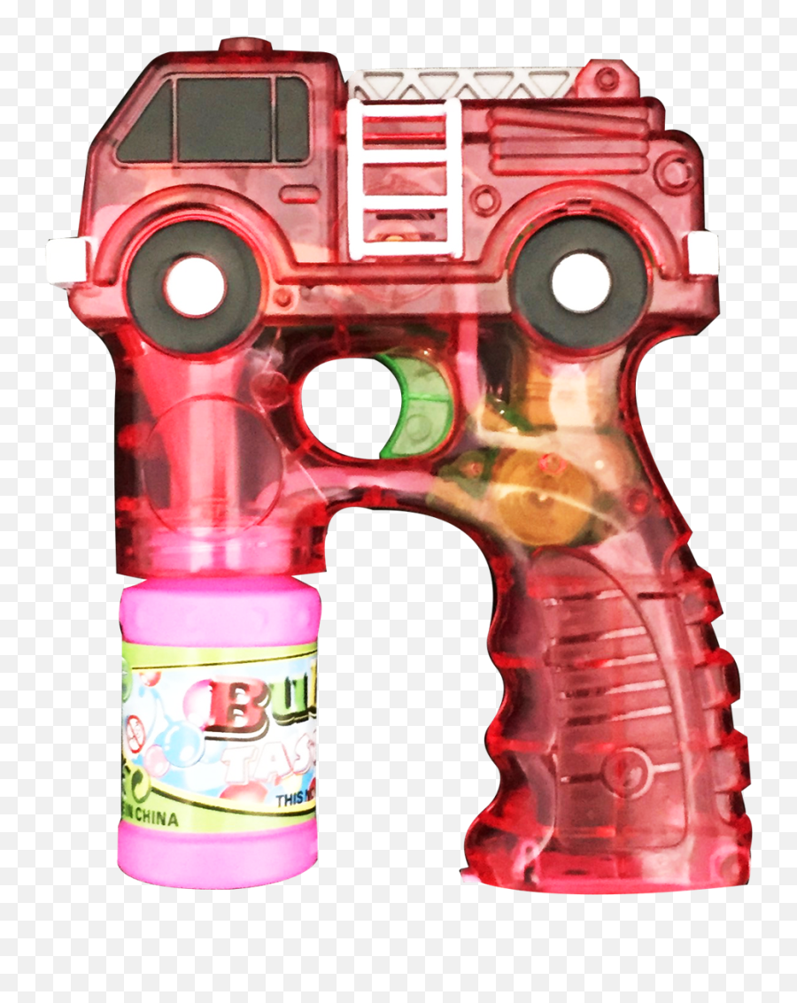 Transparent Fire Truck Bubble Gun - Fire Truck Bubble Gun Png,Transparent Gun Image