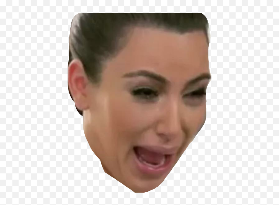 Kim Kardashian Crying Face Png Picture - Kim Kardashian Crying Transparent,Kim Kardashian Png