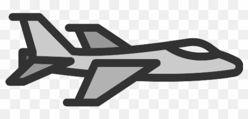 Fighter Vector Svg Icon - Stick Man Aeroplane png