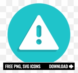 Free Warning Sign Icon Symbol Download Png Svg Format - Dot
