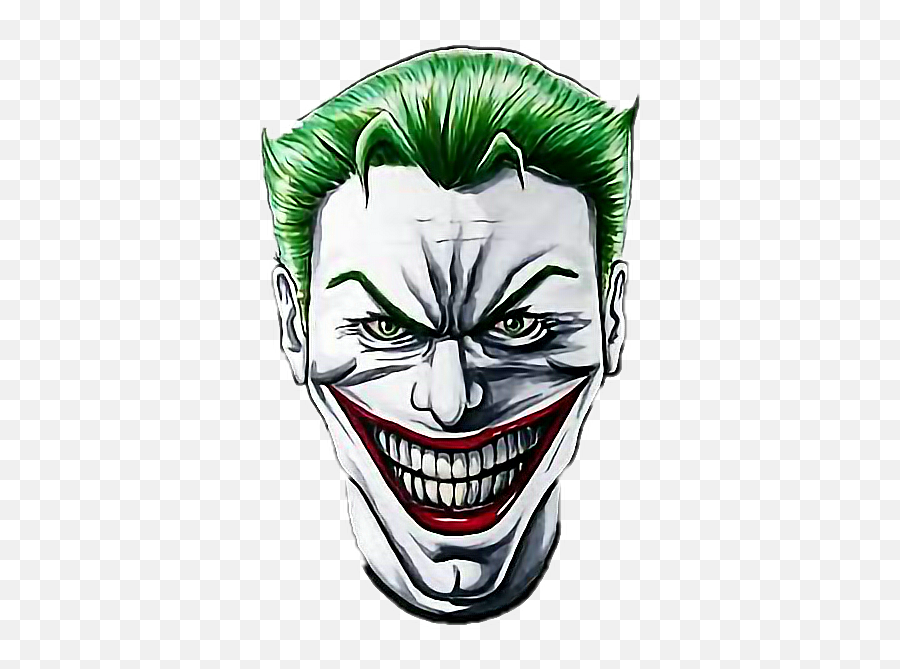 Joker Batman Suicidesquad Freetoedit - Draw The Joker Sketch Joker Drawing  Easy Png,The Joker Png - free transparent png images 