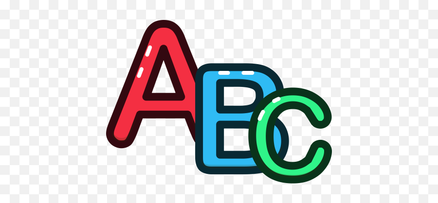 Abc Alphabet Letter Letters Icon - Alphabet Letters Icon Png,Alphabet Png
