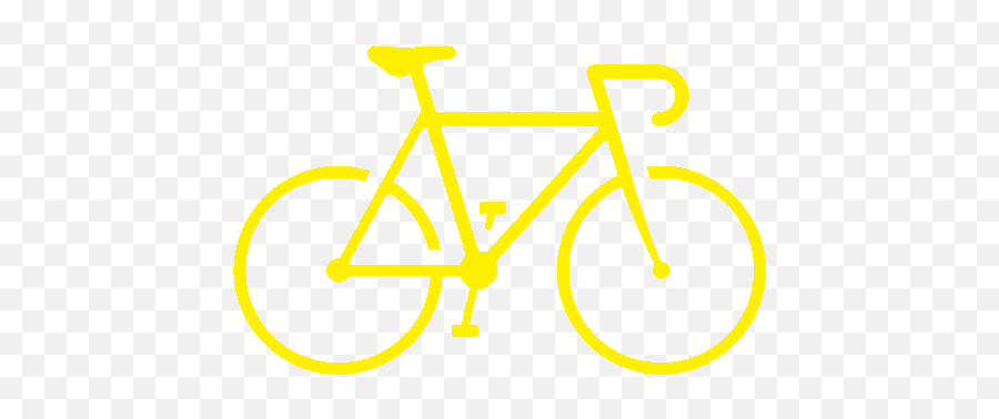 Yellow Bike Icon Free Png Download Skypng - Bicycle Frame Template For Photoshop,Biking Icon