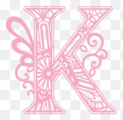 K Png U0026 Svg Transparent Background To Download - Mandala Letter Svg