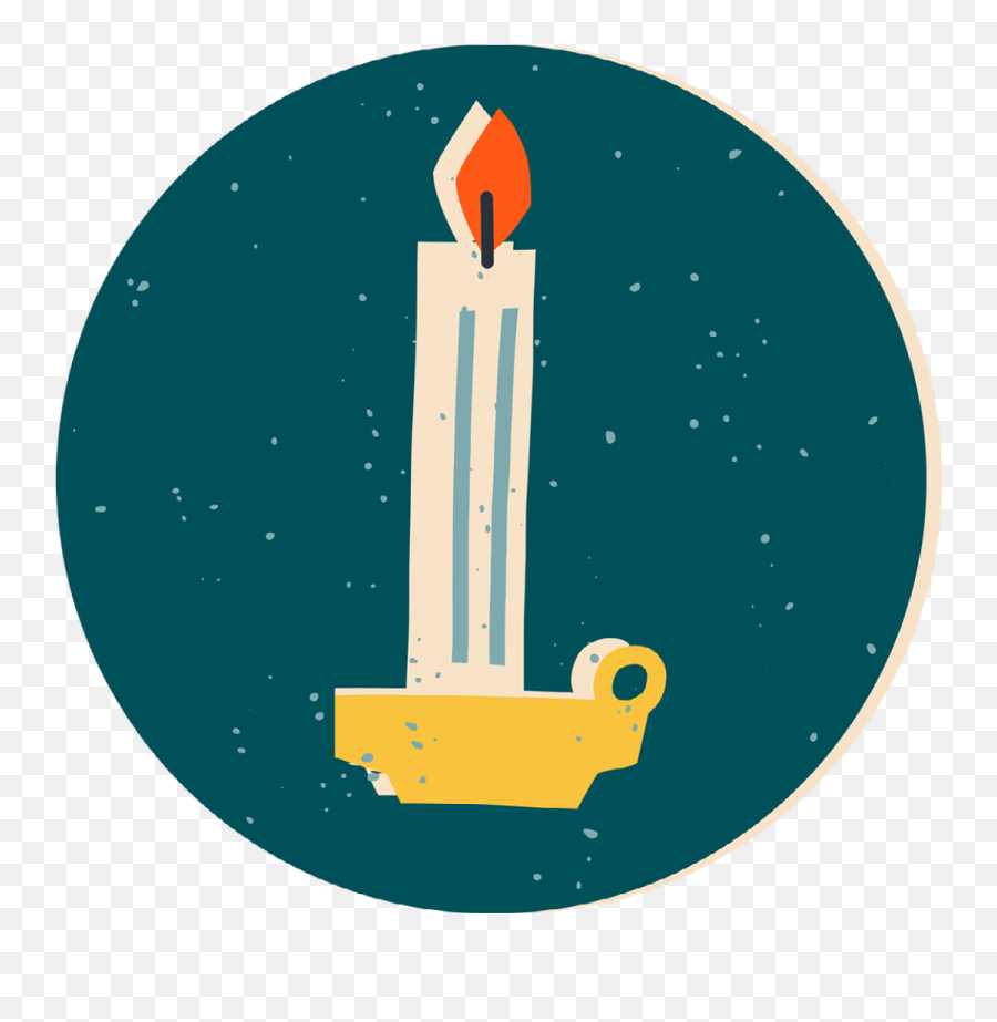Delivering Food - Candle Holder Png,Birthday Candle Icon