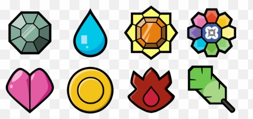Gym Badges Pokémon Wiki Fandom - Pokemon Kanto png