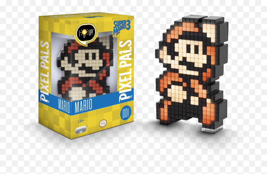 8 Bit Mario Png - Pdp Pixel Pals Nintendo Super Mario Bros 3 Pixel Pals Super Mario World,Mario Pixel Png