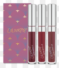 Genuine Colourpop Ultra Matte Gloss Satin Bundle Liquid - Colourpop Products Png
