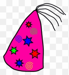 Cartoon Pink Free Crazy Birthday Clothing Hat - Silly Crazy Hat Clipart Png,Louise Belcher Icon