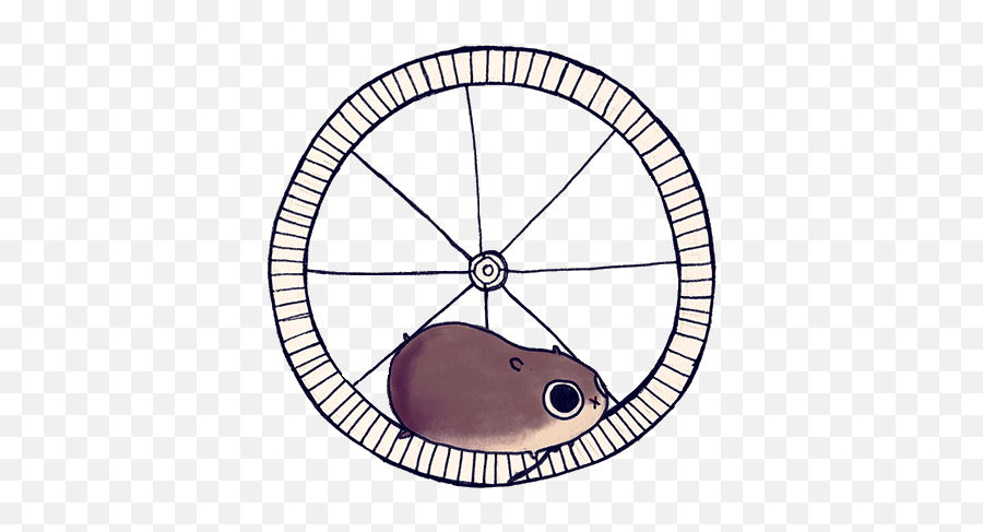 Top Hamster Wheel Stickers For Android U0026 Ios Gfycat - Animated Hamster Running Gif Png,Hamtaro Icon